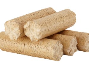 Bûches compressées